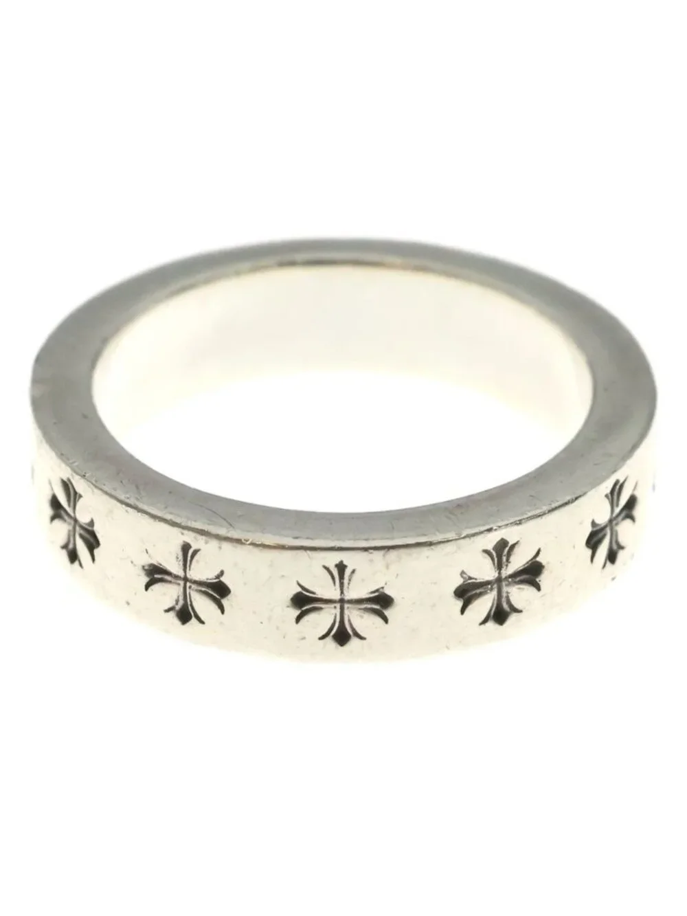 Chrome Hearts Spacer Forever Ring Silver